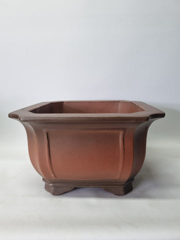 Bonsai Cascade pot ongeglazuurd