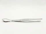 RVS pincet met spatel